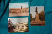 5 открыток виды Саратова с маркой почта СССР 3 коп